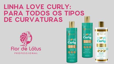 Descubra a Linha Love Curly da Flor de Lótus: Perfeita para Todos os Tipos de Cachos