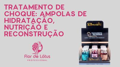 Transforme Seus Cabelos com o Tratamento de Choque da Flor de Lótus